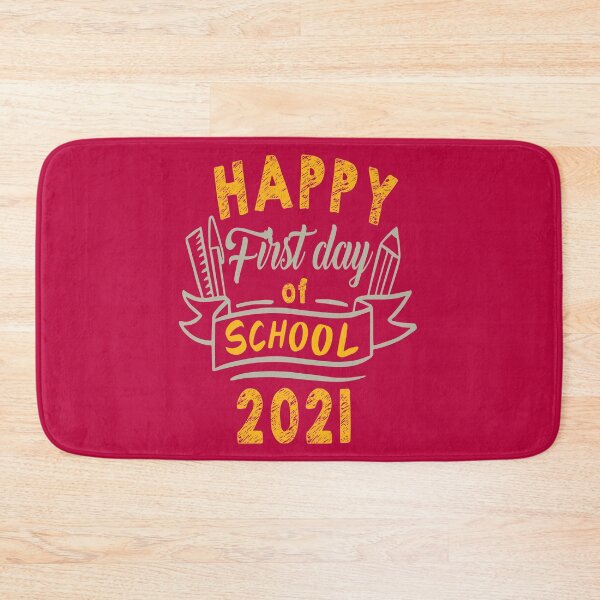 Item preview, HAPPY FIRST DAY OF SCHOOL 2021 - EXCITED BACK TO SCHOOL QUOTE designed and sold by PhillDaPhlava.