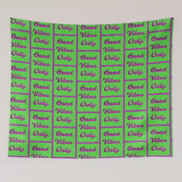 Item preview, Neon Good Vibes Only Retro designed and sold by Tranquilarrow.