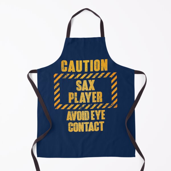 Item preview, Caution: Sax Player.  Avoid Eye Contact designed and sold by HappySchnapper.