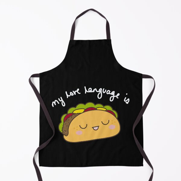 Item preview, My love language is tacos designed and sold by RunningOnFumes.
