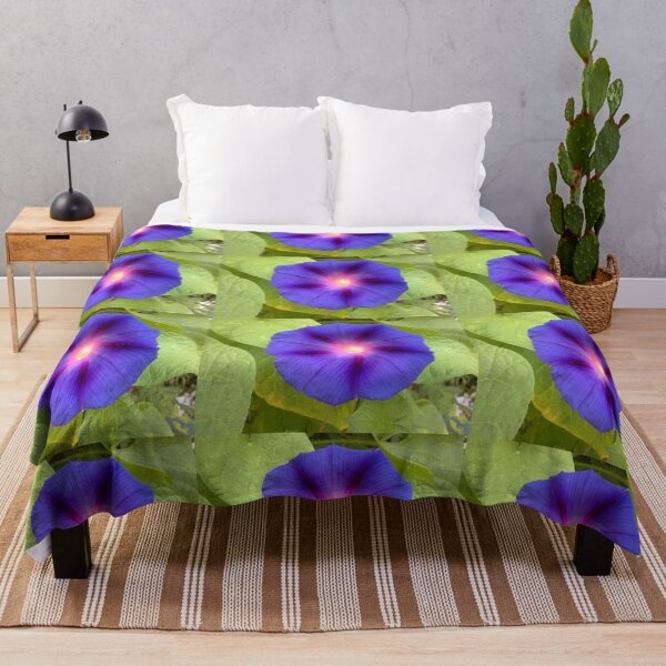 Item preview, THE GLOW OF THE PURPLE MORNING GLORY designed and sold by JoAnnHayden.