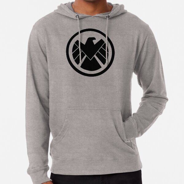 SHIELD LOGO Lightweight Hoodie for Sale by wandaplus