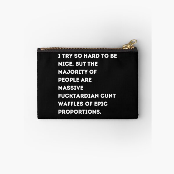 Item preview, I try so hard to be nice, but the majority of people | Funny and Cool designed and sold by aimanart.