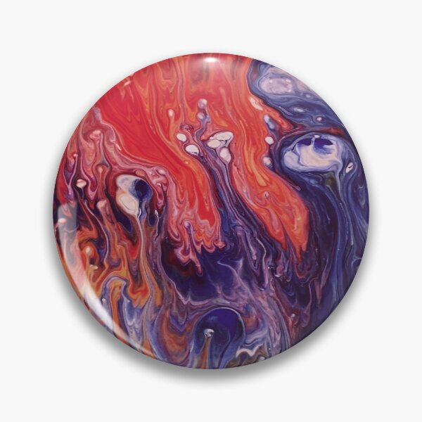 Item preview, beutiful colorful abstract Fluid art designed and sold by Design Repo.