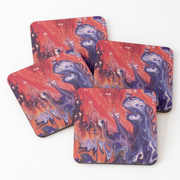 Item preview, beutiful colorful abstract Fluid art designed and sold by Design Repo.