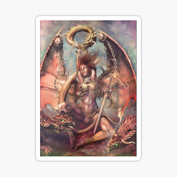 The Dragon Valkyrie Sticker