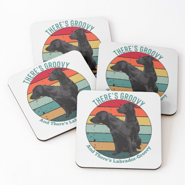 Item preview, Vintage Groovy Labrador Retriever Design designed and sold by LifeCrush.