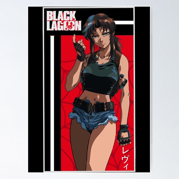 Black Lagoon Revy & Rock Anime WallScroll 324850 | Rockabilia Merch Store