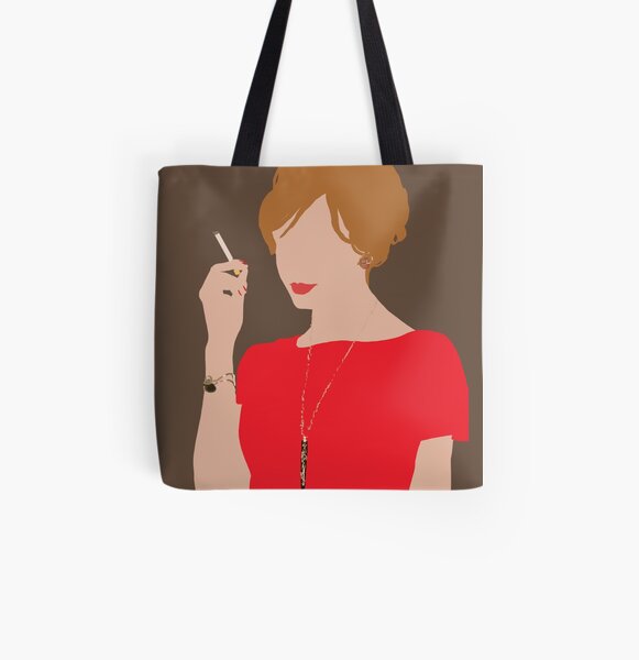 Joan Holloway All Over Print Tote Bag