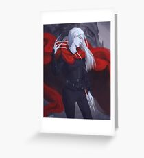 Manon Blackbeak Greeting Card