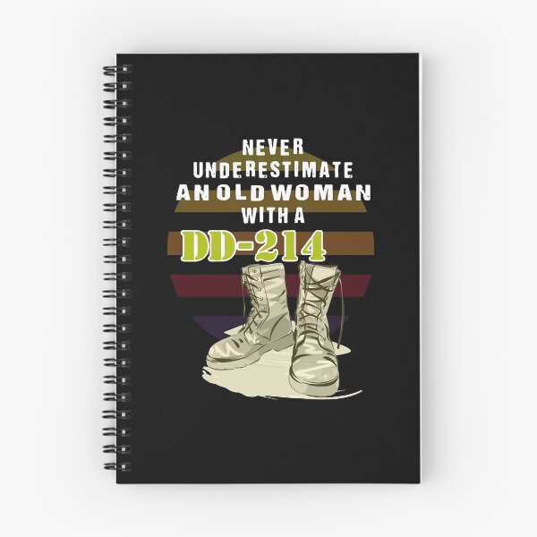 Item preview, Never Underestimate An Old Woman With A Dd-214 designed and sold by Dillan-TShirt.