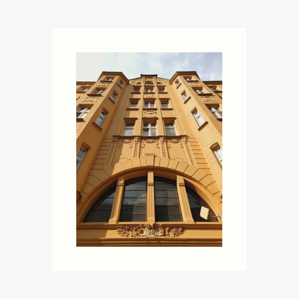 Art Nouveau architecture in Poznan, Poland Art Print