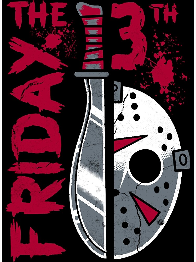 Friday The Th Crystal Lake Slasher Movie S Horror Poster By Gurmanar Redbubble