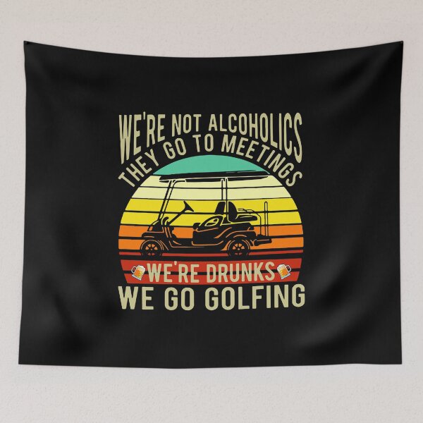 Item preview, Official We're Not Alcoholics They Go To Meetings designed and sold by Dillan-TShirt.