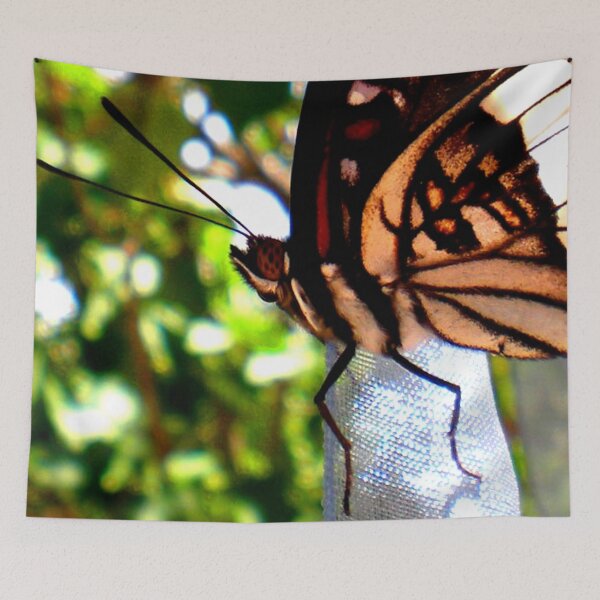Item preview, Butterfly on a Blue Ribbon designed and sold by KR Art Studio.
