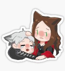 There, there. Sticker