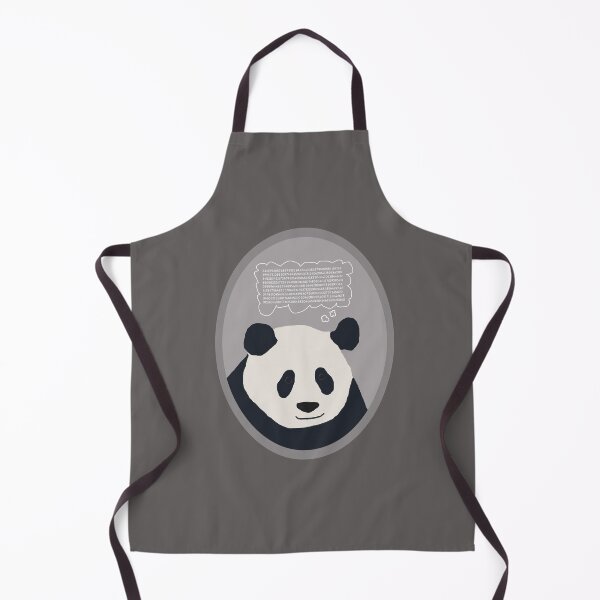 Item preview, Panda Bear Contemplating Pi designed and sold by Amy Hadden.