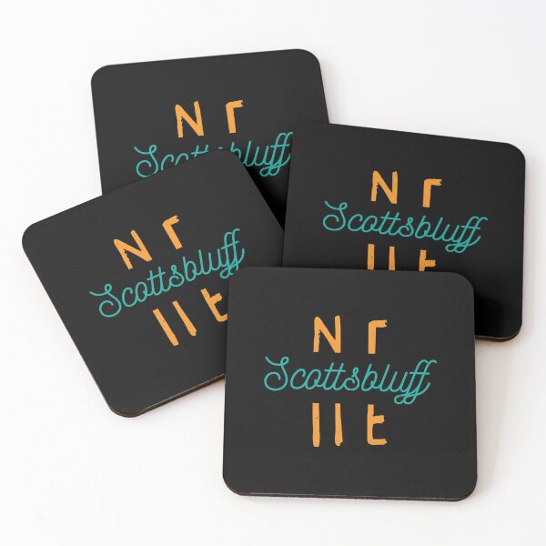 Item preview, Scottsbluff Nebraska City Typography designed and sold by Creatively Torn.