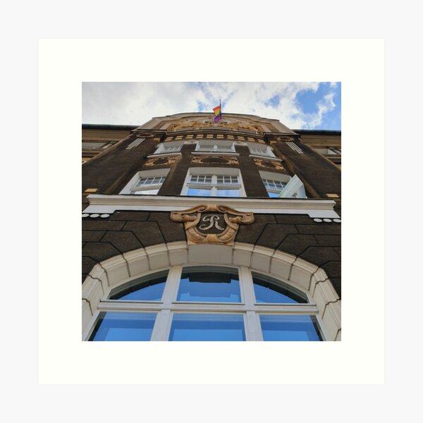 Art Nouveau architecture in Poznan, Poland Art Print