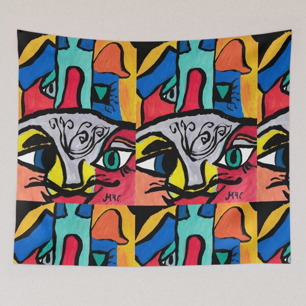 Item preview, Crazy Cat designed and sold by Marijana Cecaric Stojkovic.