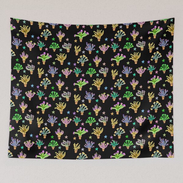Item preview, Cute Pastel Euphyllia Coral Pattern  designed and sold by nyCatron00.