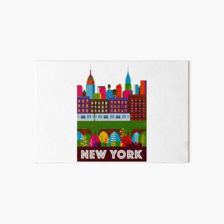Artikel-Vorschau von Skyline von New York im Vintage-Stil, designt und verkauft von zsonn.