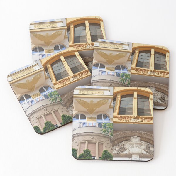 Item preview, Art Nouveau decoration details collage designed and sold by TalBright.