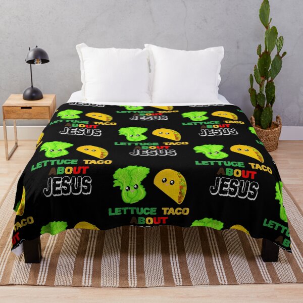 Item preview, Lettuce Taco About Jesus -Let Us Talk About Jesus Pun designed and sold by nyCatron00.