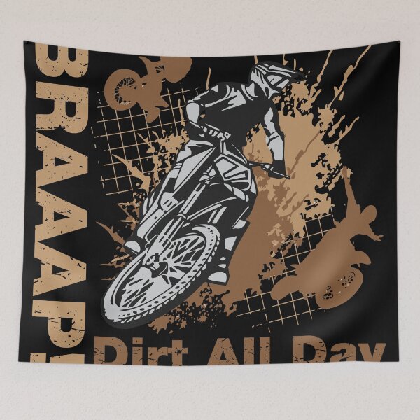 Item preview, Braaap, Dirt Todo el día designed and sold by lolotees.