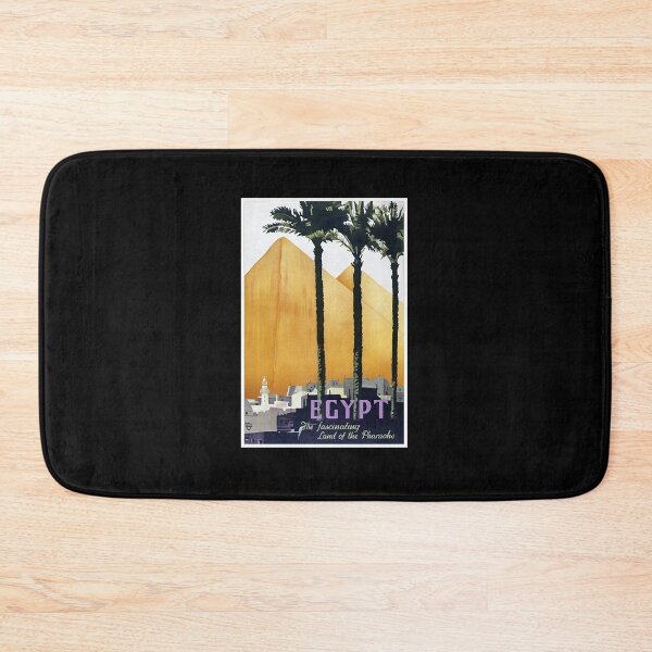 Item preview, Vintage Travel Poster Egypt The Fascinating Land of the Pharaohs  designed and sold by nyCatron00.