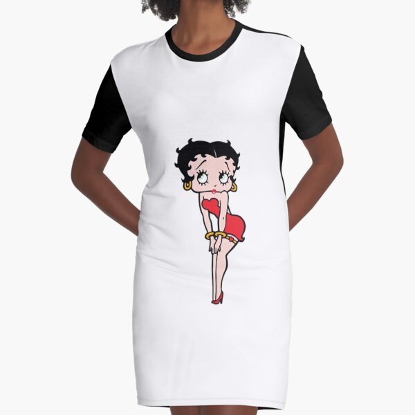 betty boop shirt dress