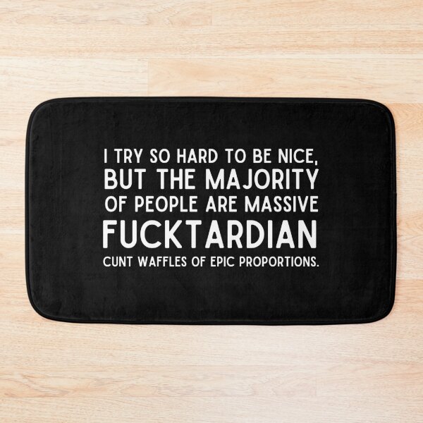 Item preview, I try so hard to be nice, but the majority of people | Funny and Cool designed and sold by aimanart.