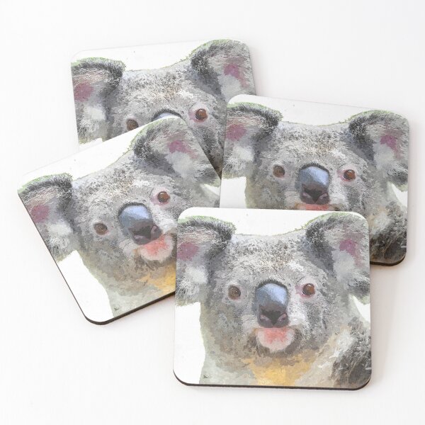 Item preview, BIG KOALA FACE C2021 Steve Yellowbear designed and sold by SteveYellowbear.