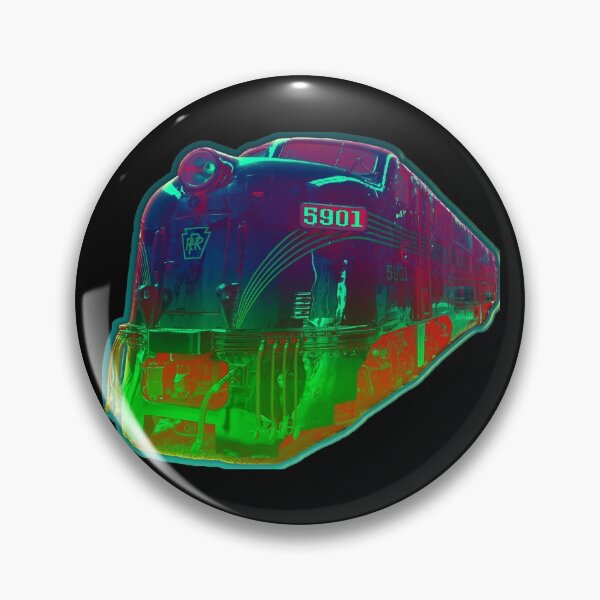 Item preview, I Like Trains- Colorful Retro Train designed and sold by goodguy53.