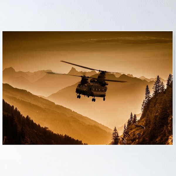 Item preview, Chinook Sepia designed and sold by Airpower Art.