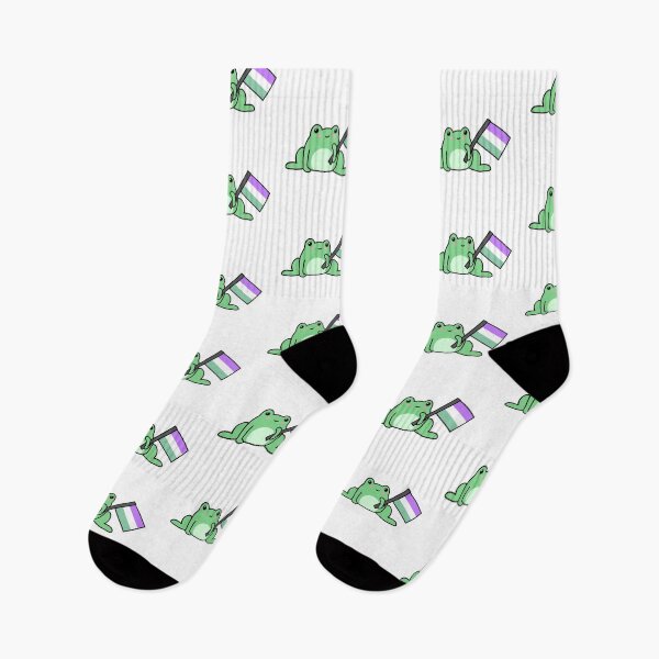 Item preview, Genderqueer Pride Frog designed and sold by HelenaNimocks.