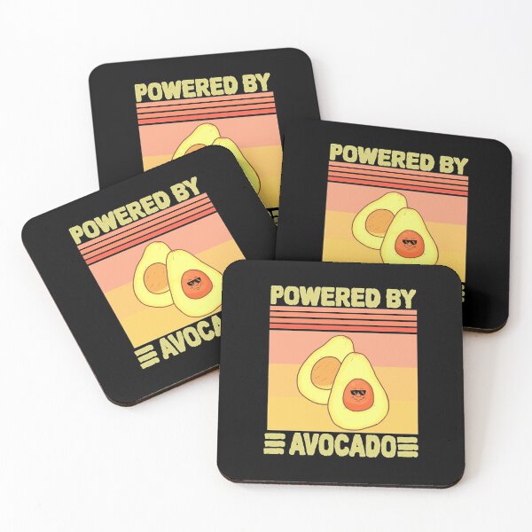 Item preview, Powered By Avocado -Retro  designed and sold by nyCatron00.