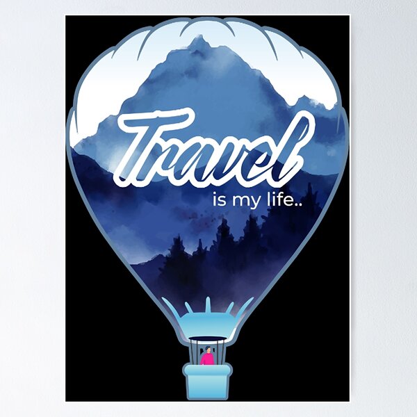 Item preview, Travel is my life  designed and sold by marzills.