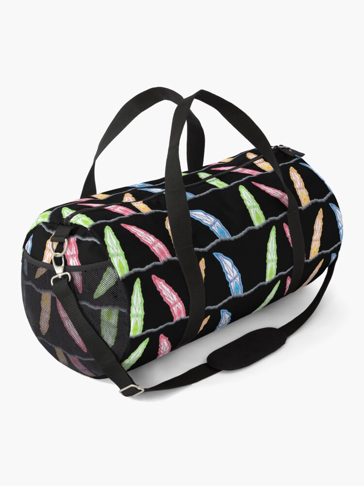 Alternate view of M.I. #38 |☽| Lightcickles Duffle Bag