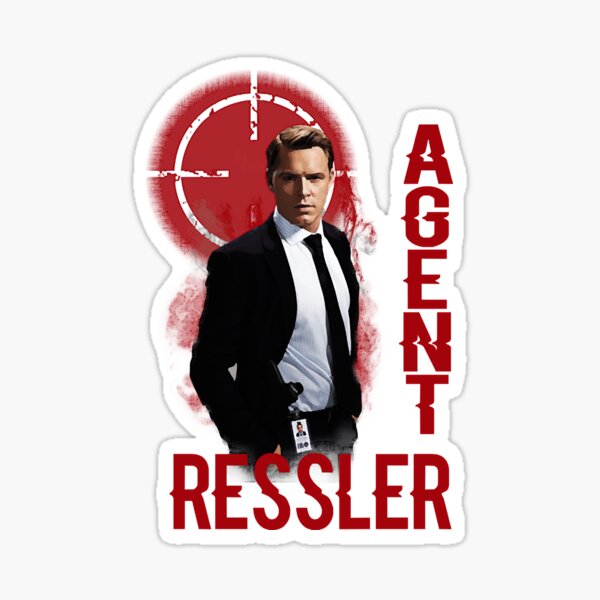 Agent Ressler The Blacklist Sticker For Sale By Mandlowes Redbubble