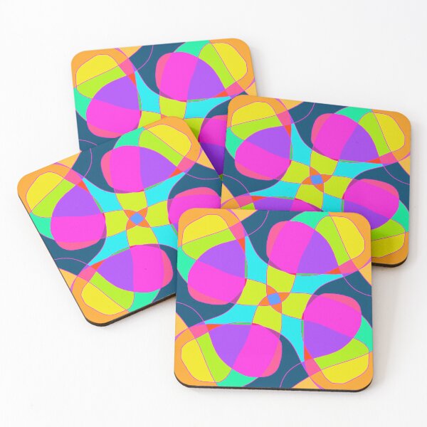 Item preview, Brightly colored geometric print designed and sold by clounewcomb.