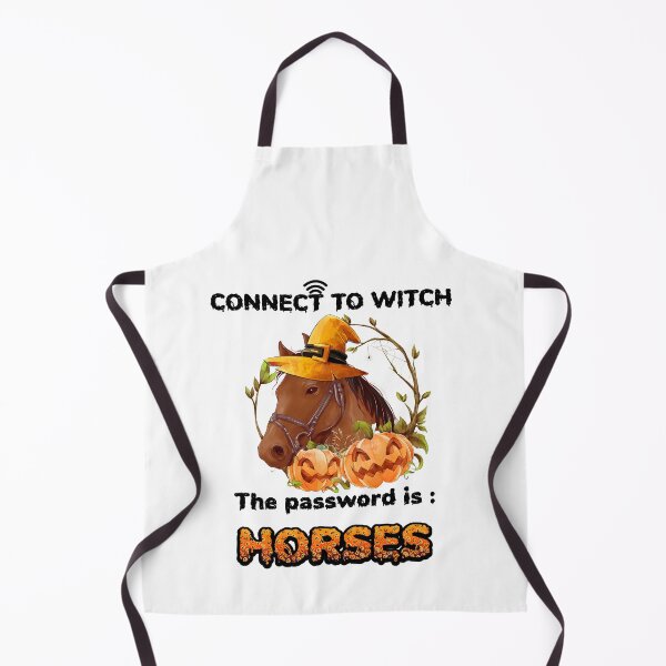 Item preview, Connect To Witch The Password Is Horses Halloween Style designed and sold by RebecccaSeidl8.