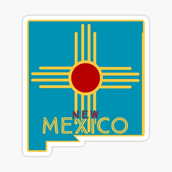 Item preview, New Mexico Centennial Square designed and sold by bfwilson.