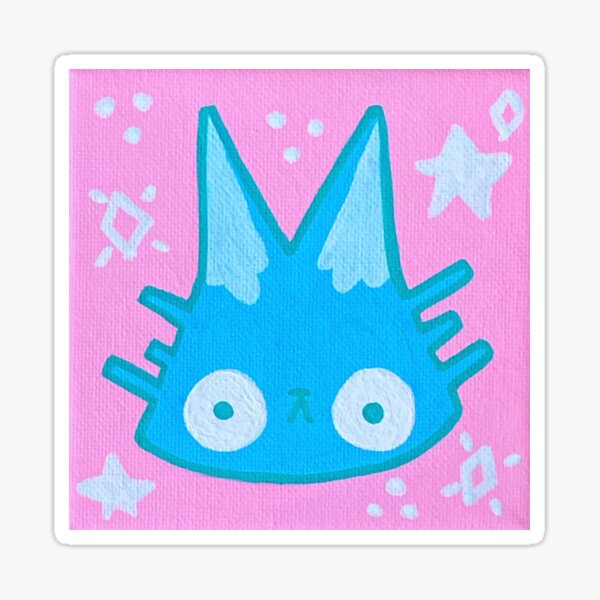 Wide-Eyed Cat Sticker