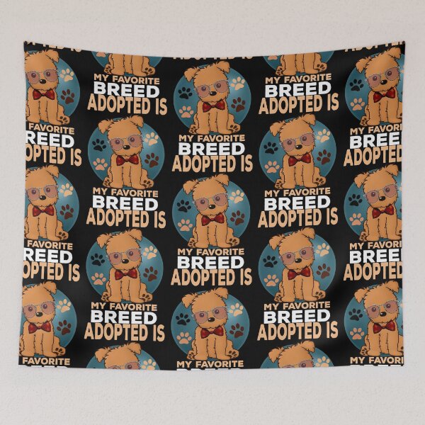 Item preview, Adopted Is My Favorite Breed - Dog  designed and sold by nyCatron00.