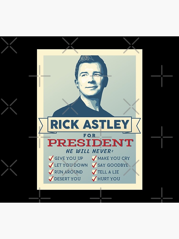 Disover Women Men Rick Astley For President Halloween Socks