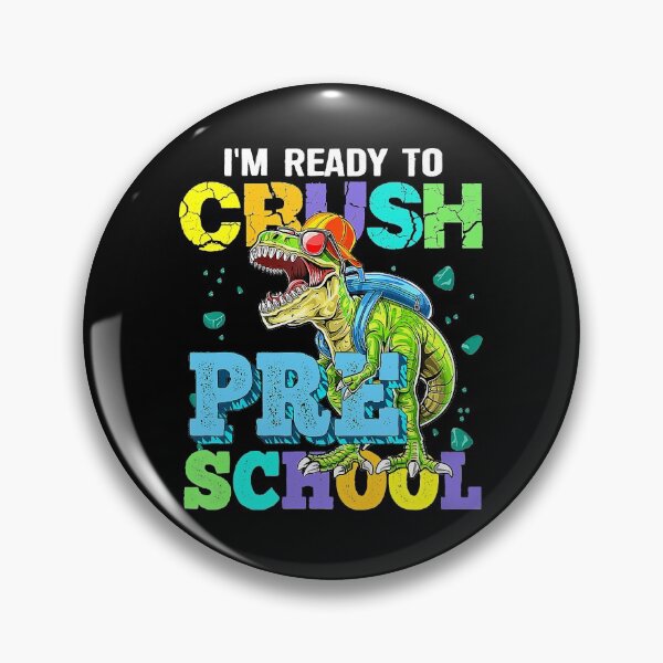 Item preview, I'm Ready To Crush Preschool Dinosaur Back To School Boy Kid designed and sold by canadianline.