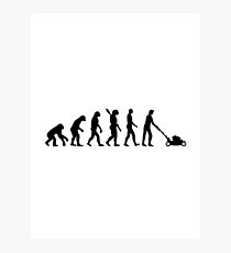 Evolution lawn mower Photographic Print