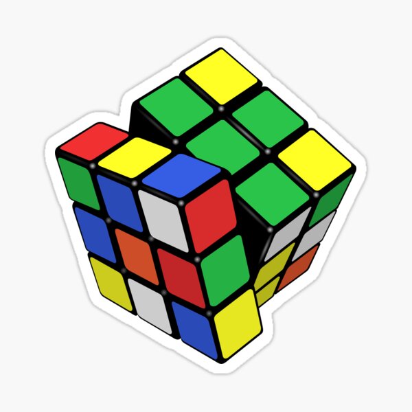 Rubik Cube Stickers Redbubble 