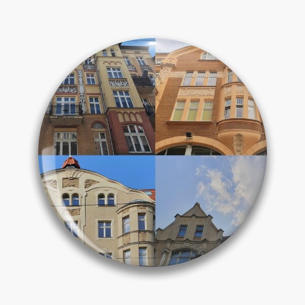 Item preview, Art Nouveau Architecture Collage designed and sold by TalBright.